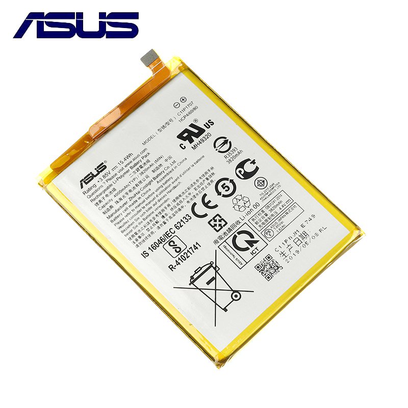 Original ASUS C11P1707แบตเตอรี่โทรศัพท์สำหรับ ASUS Zenfone Max M1 ZB555KL X00PD 4040MAh ความจุสูง 6G