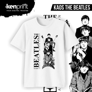 เสื้อยืดวงดนตรีเสื้อยืด พิมพ์ลาย RETRO THE BEATLES BAND สไตล์คลาสสิก | ผ้าฝ้าย COMBED 30S | เด็กทารก. วัยรุ่นและผู้ใหญ่