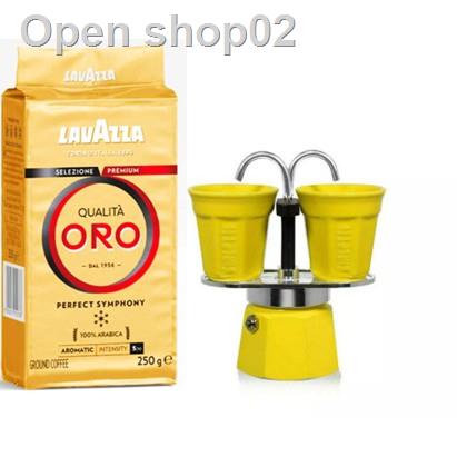 📣ส่วนลด 50%📣♨✥หม้อทำกาแฟ Bialetti ชนิดสองถ้วย สีเหลือง (Bialetti Mini Express - 2 Cups - Yellow)