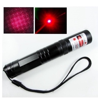 Laser pointer -303 เรเซอร์ อุปกรณ์การเรียน การสอน แสงสีเขียวและสีแดง สินค้าดีกล่องสวย ไฟแรงส่งจาก กทม. มีเก็บปลายทาง