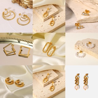 [มีโค้ดส่วนลด]🔥NEW🔥 Earrings 18K รวมต่างหู |  Mystery Aeccories