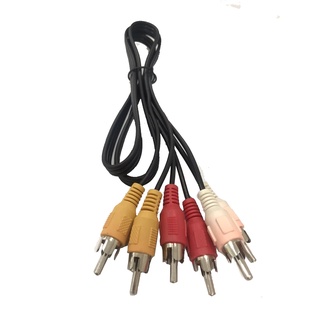 สาย AV Video Stereo Audio RCA สายสัญญาณภาพและเสียง 3/3 สายยาว 1.5 เมตร (846A)