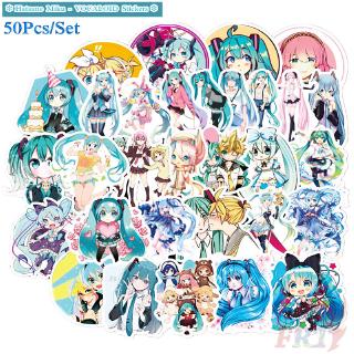 ❉ Hatsune Miku - Series 01 VOCALOID สติ๊กเกอร์ ❉ 50Pcs/Set Anime Fashion DIY Doodle Decals สติ๊กเกอร์