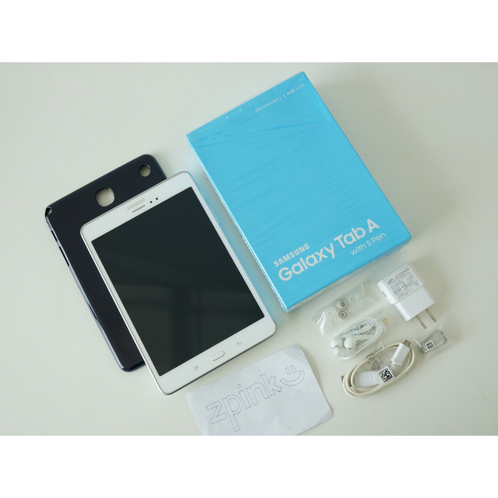 [มือสอง] Samsung Galaxy Tab A with S Pen สีขาว สภาพสวยมาก