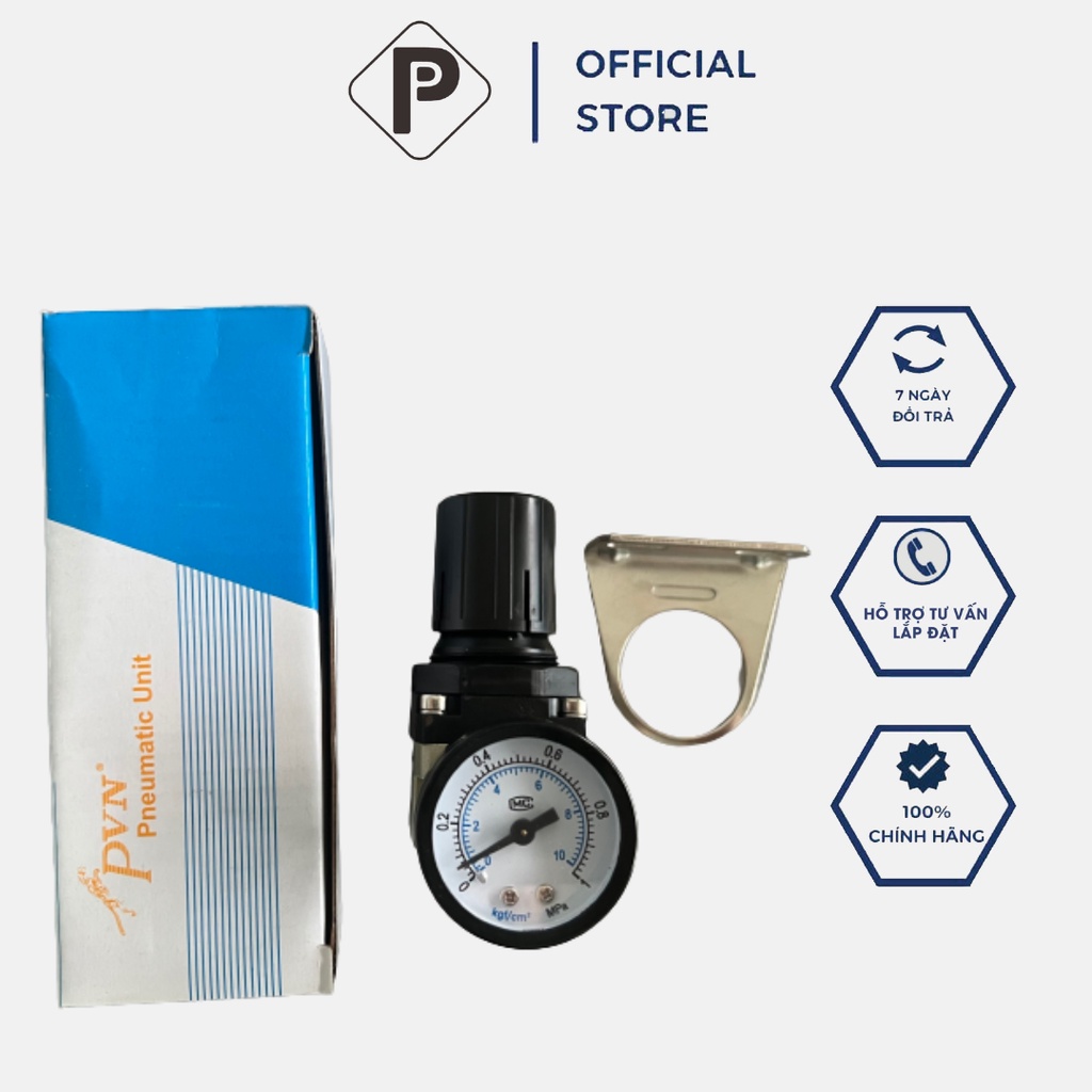 PVN เครื่องปรับแรงดันลม AR2000-02, AR3000-03, AR4000-04, AR4000-06, AR5000-10