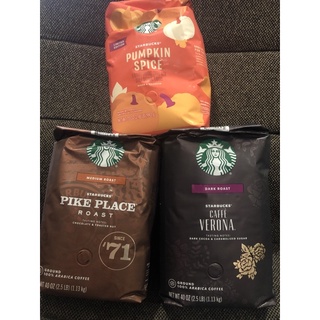 สินค้าพร้อมส่ง กาแฟบด Starbucks กาแฟ แบบ ground 100% Arabica ของแท้จากเมกา