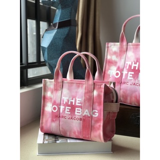 Mj CANVAS TOTE BAG THE TIE DYE SAMLL TRAVELER MINE TOTE BAG กระเป๋าผู้หญิง