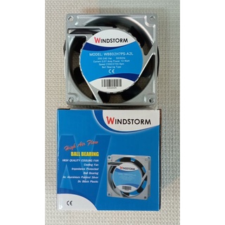 WINDSTORM WB802H7PS-A2L-G พัดลมระบายอากาศ 80x25mm 220Vac