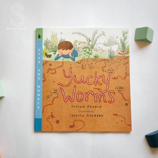 [พร้อมส่ง] หนังสือภาษาอังกฤษสำหรับเกี่ยวกับไส้เดือน Yucky worms [Vivian French]