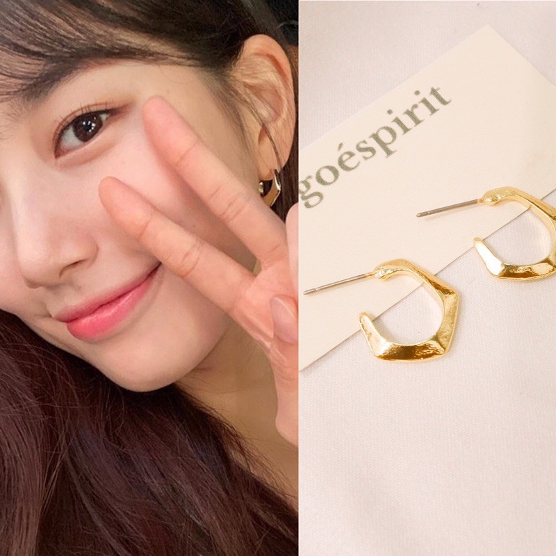DALMMI ต่างหู / ต่างหู seo dal mi kdrama drakor vintage retro start up bae suzy s925