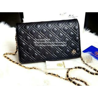 VIP Tory Burch  makeup bag in saffiano leatherแท้💯outlet