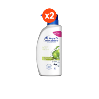 Head & Shoulders แชมพูขจัดรังแค สูตรแอปเปิ้ล เฟรช 680 มล. X2 ขวด Anti Dandruff Shampoo Apple Fresh