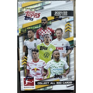 พร้อมส่ง !!! 2021-22 Topps Bundesliga Soccer Hobby Box (1 กล่อง)