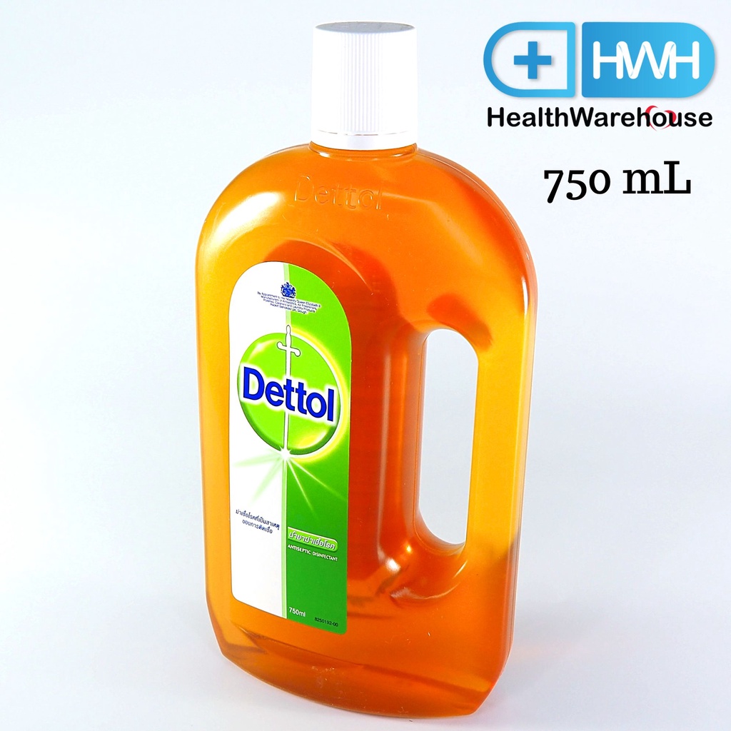 Dettol 750 mL Antiseptic เดทตอล น้ำยาฆ่าเชื้อโรค ไฮยีน มัลติ-ยูส ดิสอินแฟคแทนท์