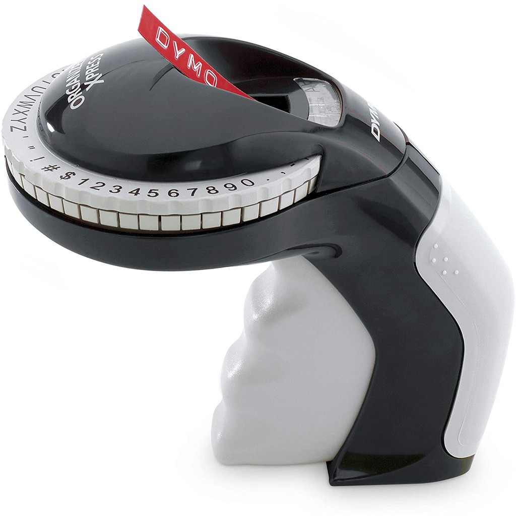 DYMO เครื่องทําฉลากลายนูน Xpress Pro 12966 | พร้อมรีฟิลฉลาก 3 เท่า | ดํา+แดง | 💯แท้ %
