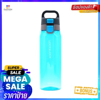 ขวดน้ำพลาสติก LOCKNLOCK ONE TOUCH CAP 830 มล. สีฟ้าPLASTIC WATER BOTTLE LOCKNLOCK ONE TOUCH CAP 830ML LIGHT BLUE