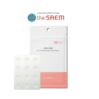 [THE SAEM] SEE &amp; SAW A.C Control Spot Patch ( 24 Patch ) แผ่นแปะจุดควบคุม สินค้าเกาหลีแท้ๆส่งตรงจากเกาหลี