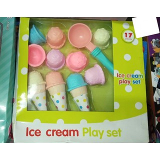 ice cream play set ไอศกรีมของเล่น ตักไอศกรีม