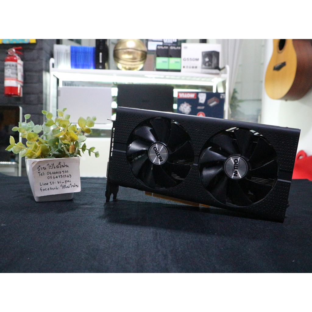 การ์ดจอ Sapphire Nitro+ RADEON RX480 4GB GDDR5 มือสอง