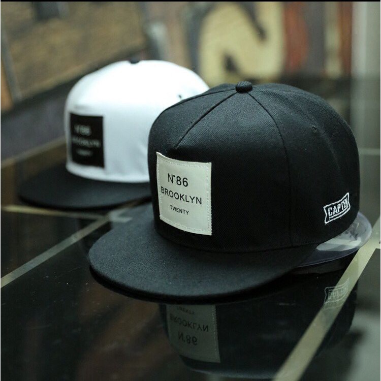 ต้นฉบับ BROKLYN N86 หมวก DISTRO SNAPBACK สําหรับผู้ชาย