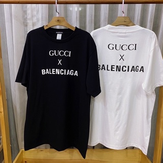 T-shirt  เสื้อยืดแขนสั้น gucc x baa lennS-5XL