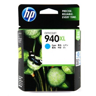 ตลับหมึกอิงค์เจ็ท HP 940XL สีฟ้า HP (C4907AA)/HP 940XL Cyan Ink Cartridge (C4907AA)