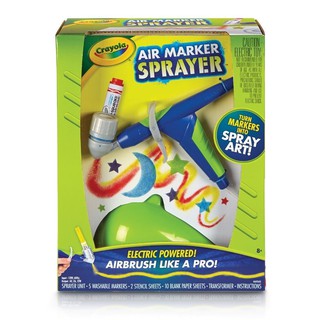 Artwork AIR MARKER SPRAYER CRAYOLA Stationary equipment Home use งานศิลปะ เครื่องพ่นสีปากกาเมจิก CRAYOLA อุปกรณ์เครื่องเ