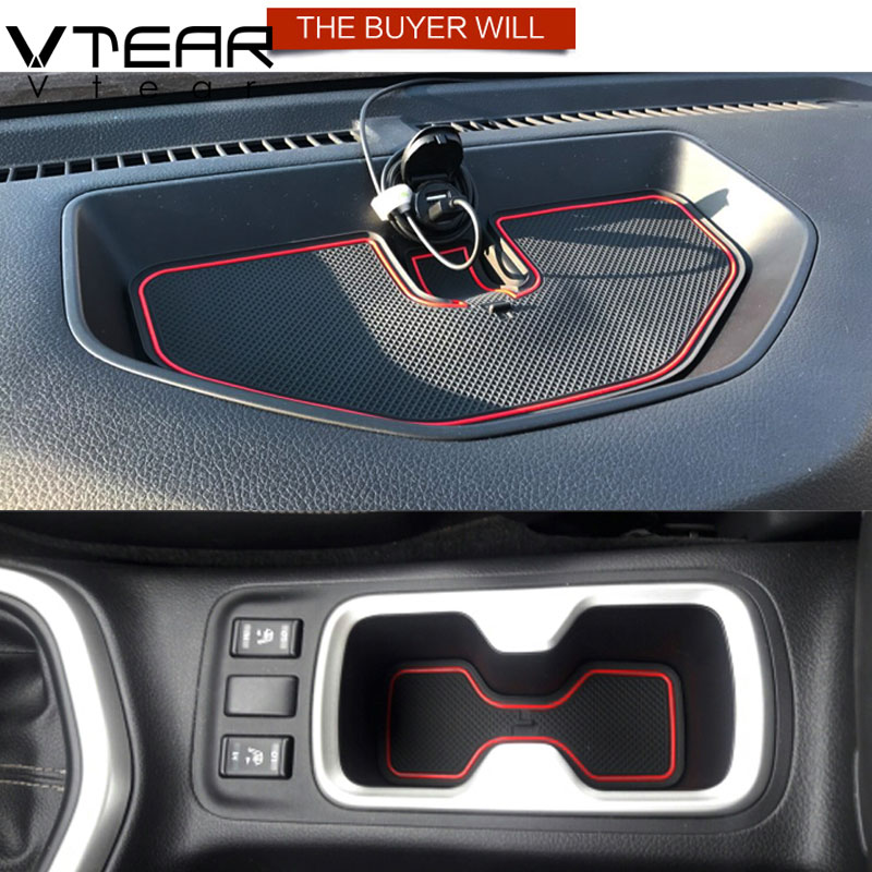 Vtear For Nissan Navara NP300 2015 2016 2017 2018 2019 แผ่นกันลื่นสําหรับรถยนต์