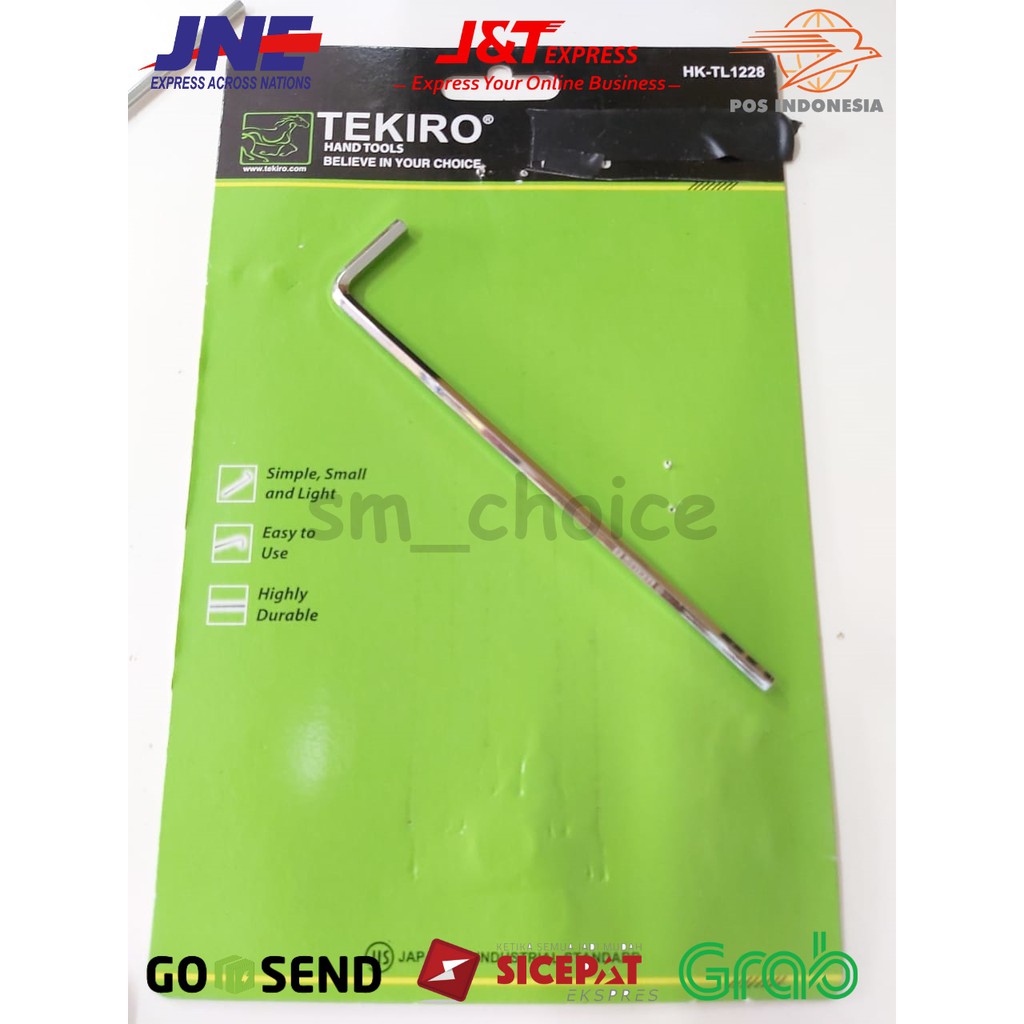 Tekiro L-Wrench - Tekiro 4.0mm L-Wrench 1 ชิ้น 190
