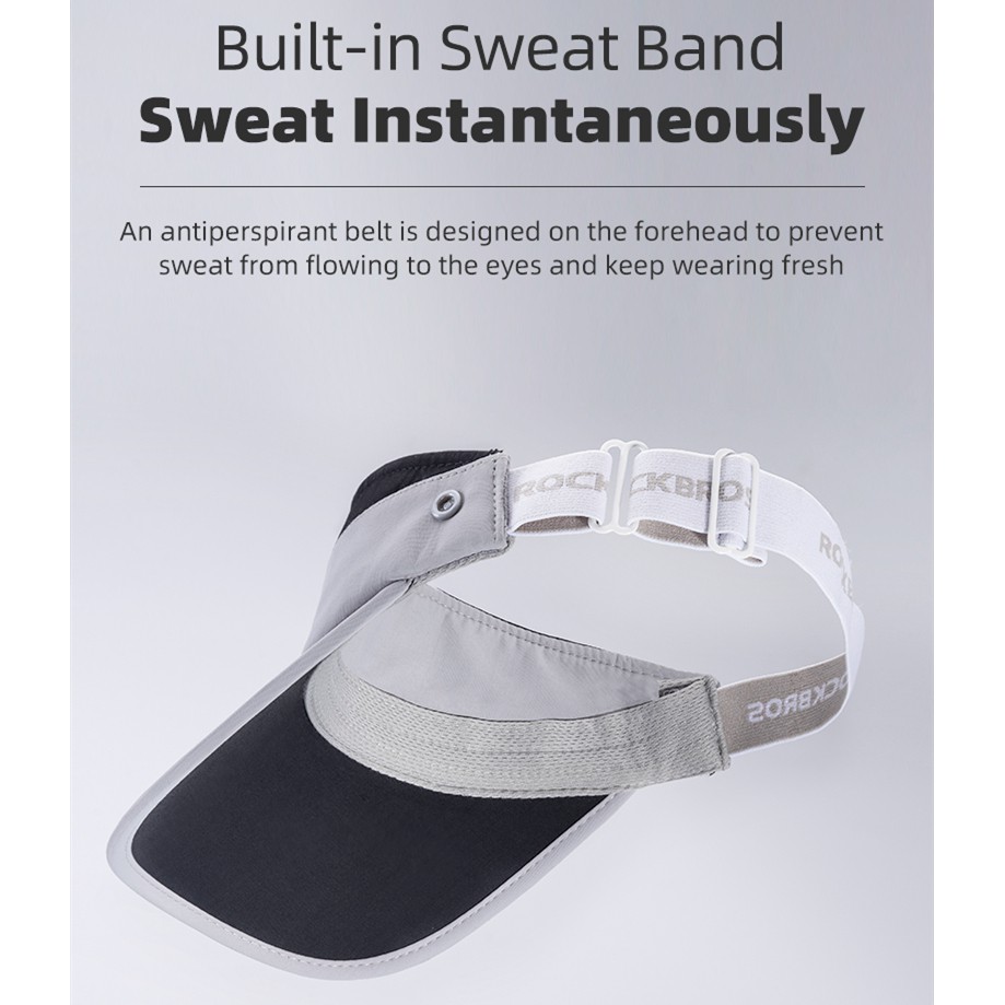 ROCKBROS Sunhat ผ้าเรยอน คลุมศีรษะ แบบเต็มหน้า ใส่สบาย 360° ฝาครอบหัวตกปลา ป้องกันรังสียูวี สามารถปรับได้ สําหรับเดินป่า ตกปลากลางแจ้ง — صورة 7