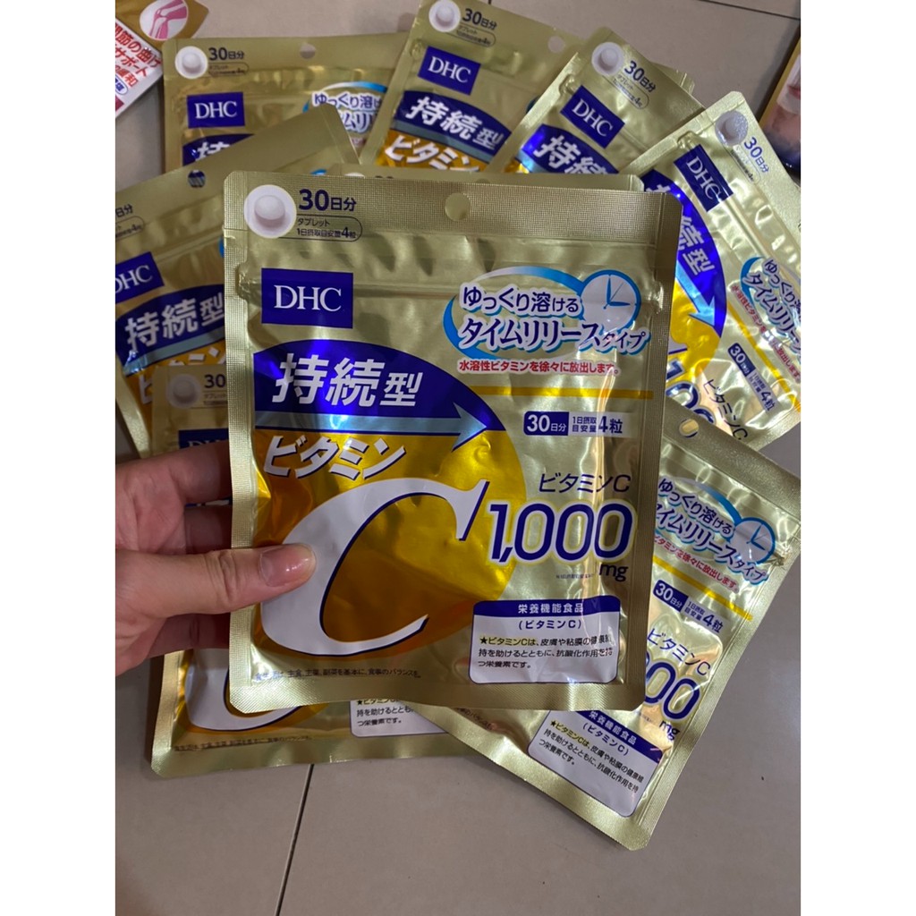 DHC vitamin c1000 วิตามินซี 1000mg ของแท้!