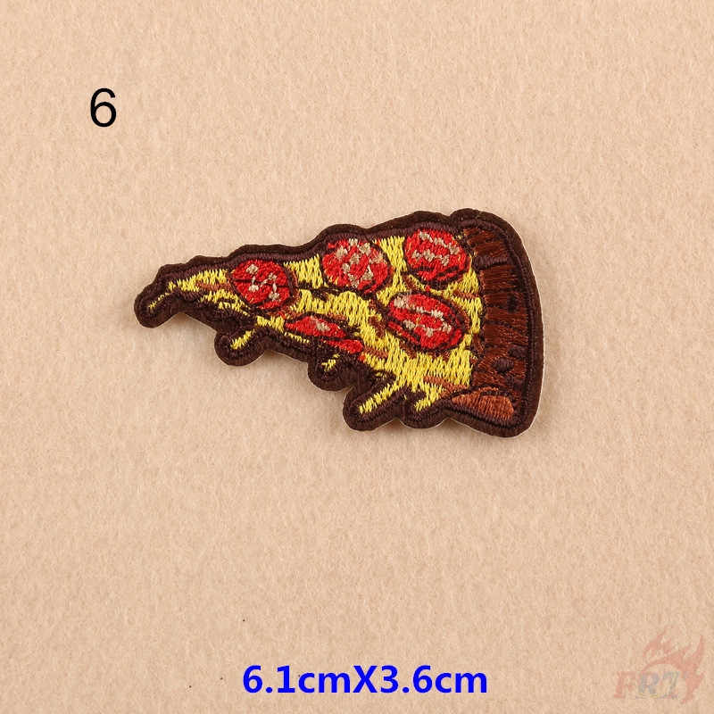 แผ่นแพทช์รูปอาหารสําหรับตกแต่งเสื้อผ้า 1 ชิ้น - รูปที่ 6