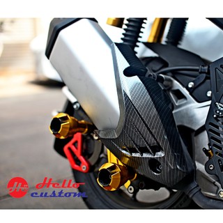 ครอบกันร้อนท่อ ลายเคฟล่า HONDA ADV150 ADV 150
