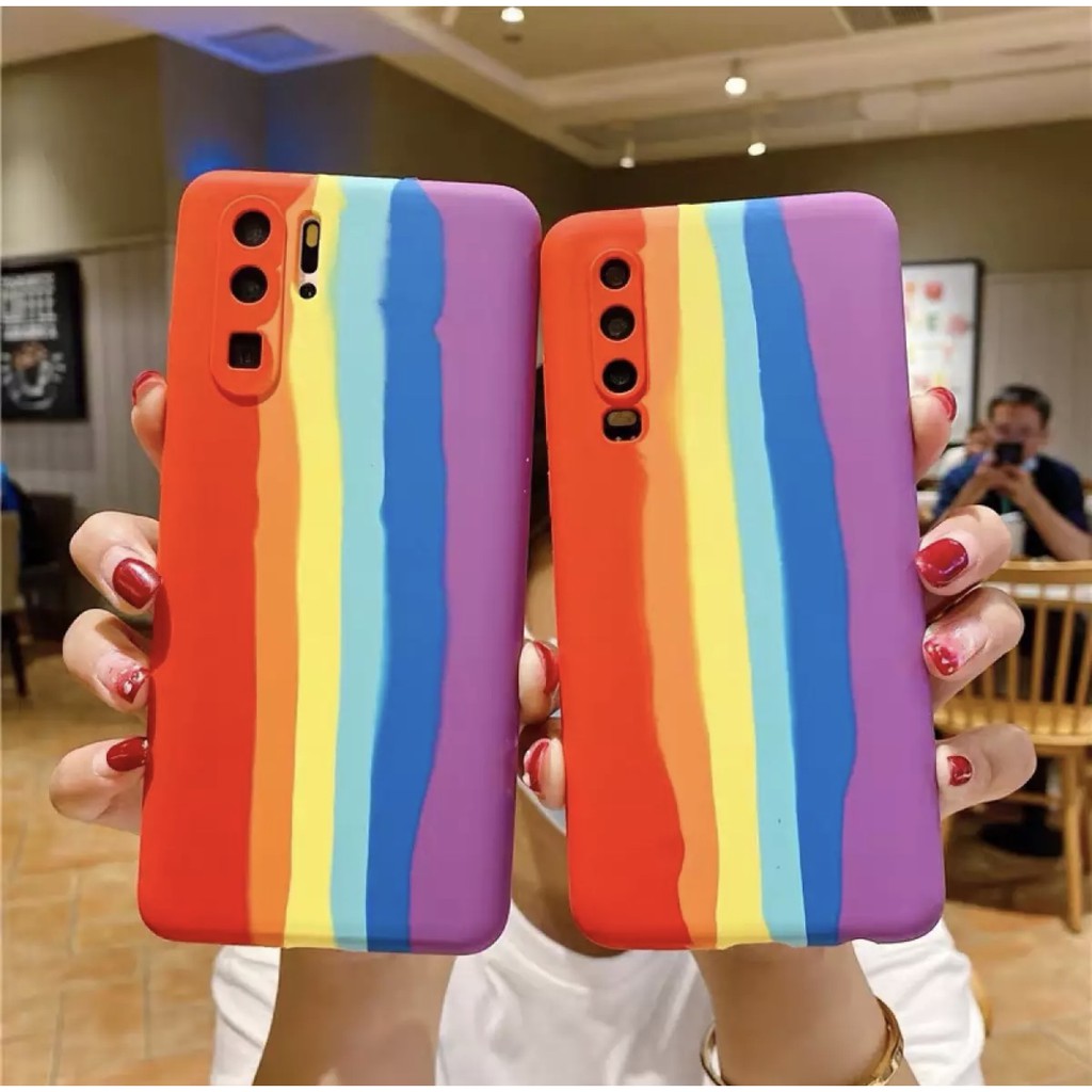 เคสสายรุ้ง เคส For Redmi Note 10 / Redmi Note8 / Redmi Note 8pro / Redmi Note7 case เคสกันกระแทก เคส