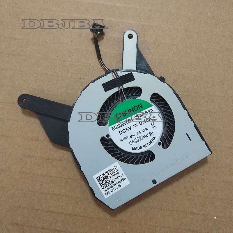 พัดลมระบายความร้อน CPU สําหรับ Dell Latitude 5400 EG50050S1-CF00-S9A 0MXH2W DC28000MRSL