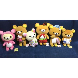 ตุ๊กตาRilakkuma ขนาด16-18 นิ้ว งานใหม่ ป้ายห้อย  (เซต1)