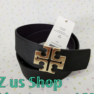 พร้อมส่ง TORY BURCH 1.5" LOGO BELT sixe xxs(27.5"-30.5").