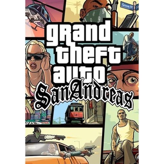 Grand Theft Auto - San Andreas แผ่นเกมส์ PS2