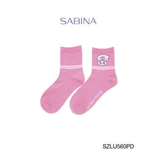 Sabina ถุงเท้า รุ่น Collection Esther Bunny รหัส SZLU560PD สีชมพูเข้ม