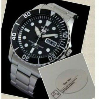 (ส่งเร็ว มีของแถม มีประกัน )ฟิลม์กระจกกันรอย สำหรับ SEIKO SNZF15 SNZF17 SEA URCHIN / SUBMARINER