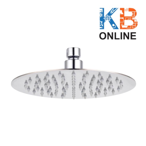 F40001-CHADY หัวฝักบัวเรนชาวเวอร์สแตนเลส แบบกลม 8 นิ้ว (ไม่รวมก้านฝักบัว) Rain Shower Head Only 8" A