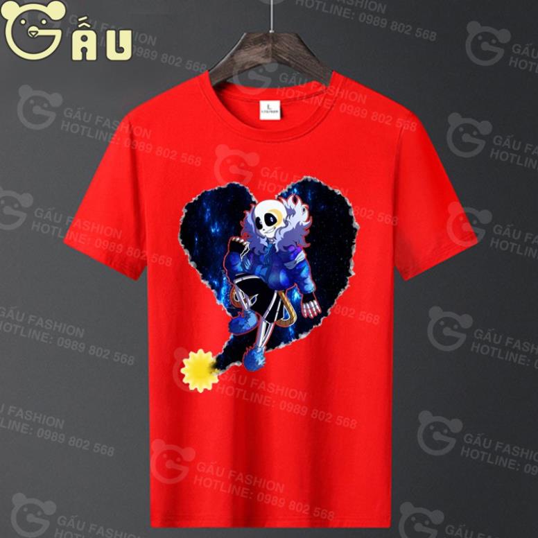 เสื้อยืดพิมพ์ลาย ERROR SANS UNDERTALES 50%
