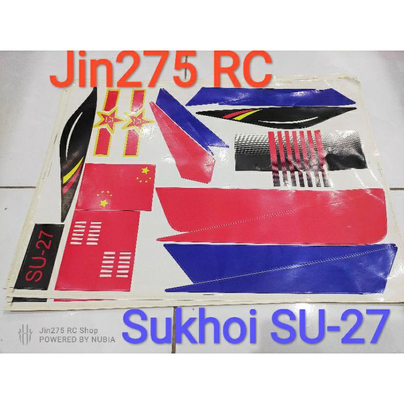 ️ SUPER ️ สติ๊กเกอร์แต่ง SuKui Su-27