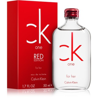 Calvin Klein Ck One Red Edition for Her EDT 5ml - 10ml นำ้หอมแท้แบ่งขาย