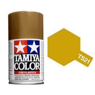 TAMIYA 85021 TS-21 GOLD  สีสเปรย์ทามิย่า พ่นโมเดล