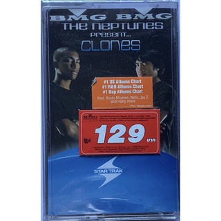 Cassette Tape เทปคาสเซ็ตเพลง The Neptunes Presents Clones featuring Nelly Jay-Z Busta Rhymes NAS Pharrell ลิขสิทธิ์ ซีล