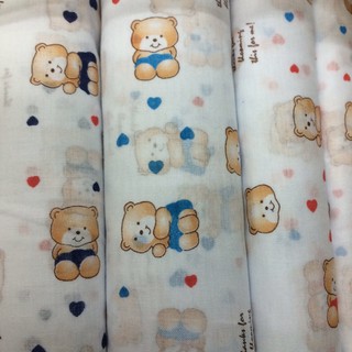 ผ้าสาลูcotton หน้า44”(หลา)