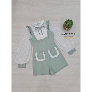 Playsuit ขาสั้น ป้าย  NANNAPAT