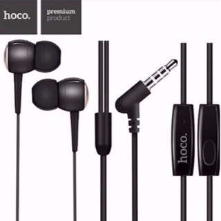 Hoco M19 หูฟัง in ear DRUMBEAT with MIC  เสียงแน่นเบสหนัก มีไมค์รับโทรศัพท์คุยสายได้