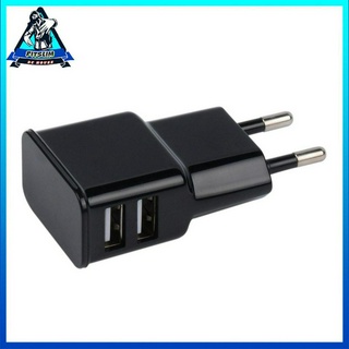 อุปกรณ์ชาร์จโทรศัพท์มือถือ 5 V1A Eu Us Plug 2 Usb สําหรับ Iphone Android